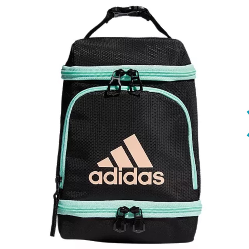 adidas Excel Lunch Bag - Black/Mint